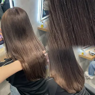 ロング カラー 透明感カラー/推しカ ラー☁️JURAのヘアスタイル