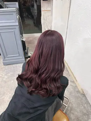 ロング カラー 木藤 優杏のヘアスタイル