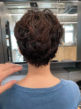 ショート パーマ 🌈前田 潤 /ショート/レイヤーのヘアスタイル