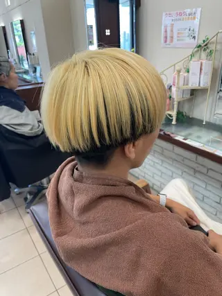 カラー メンズ 北林 秀悟のヘアスタイル