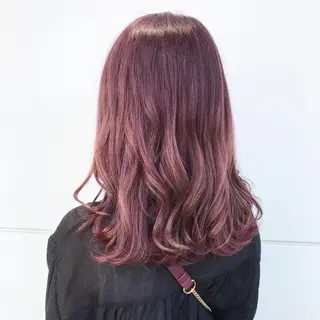 セミロング カラー 嶋佐 昌大 シマサマオのヘアスタイル