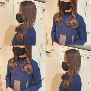 カラー Erina レイヤー/似合わせ♡のヘアスタイル