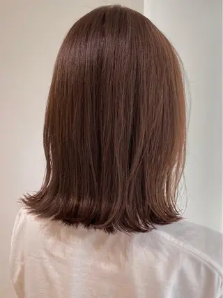 ミディアム カラー ヘアアレンジ IVY villa Suzu.のヘアスタイル