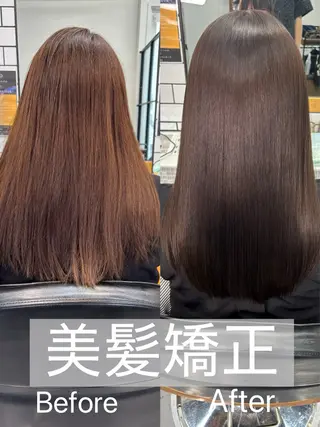 セミロング 吉祥寺/髪質改善 縮毛矯正特化/川口のヘアスタイル