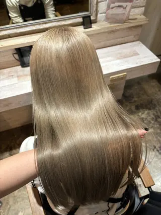 ロング カラー 似合わせカット｡:* nanaka🌦️のヘアスタイル