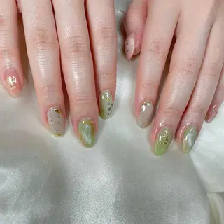 ネイル ミルフィーユ /Tomoeのネイルデザイン