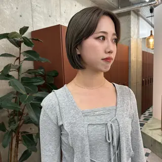 ショート カラー ボブ/艶髪/栄/ 名古屋/COCOのヘアスタイル