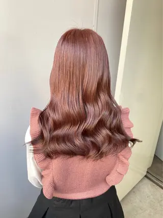 ロング カラー ヘアアレンジ 💗横浜美容室 💗HARUNAのヘアスタイル