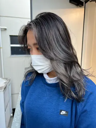 ミディアム カラー パーマ ヘアアレンジ メンズ キッズ ブリーチ ハイトーン 特化🌈フジタハルキのヘアスタイル