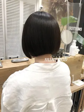 ショート ✨透明感ケアカラー✨ 長野ゆきなのヘアスタイル
