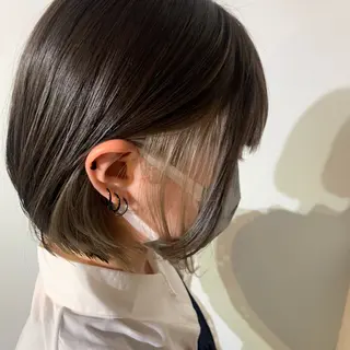 ショート レイヤーカット/ カラー特化/YUTOのヘアスタイル