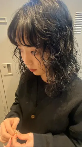 パーマ yara reinのヘアスタイル