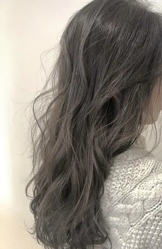 セミロング BRIDGE あきらのヘアスタイル