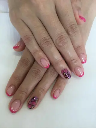 ネイル 💎🐰 saki. m 🐰💎のネイルデザイン