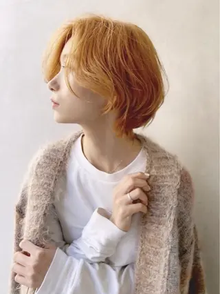 ショート カラー 似合わせカット Rinka🌻のヘアスタイル