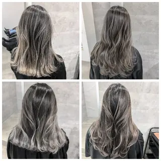 セミロング ミルクティー特化 🌈島内　琢真🌈のヘアスタイル