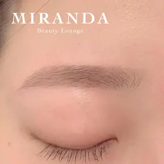 アイブロウ MIRANDA beautyのマツエク・マツパデザイン