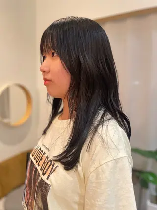 ロング くびれミディアム/似 合わせ/鎌倉/edAのヘアスタイル