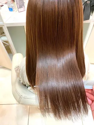 セミロング 🌈髪質改善/縮毛矯 正特化🌈鈴木一寿のヘアスタイル