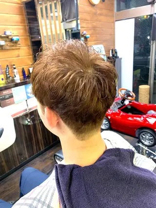 ショート メンズ 高橋 流耀のヘアスタイル