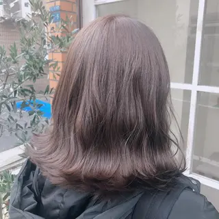 ミディアム モテ艶カラー 🎖さえきはるかのヘアスタイル