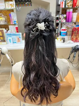 ヘアアレンジ 鍋田 彩歌のマツエク・マツパデザイン