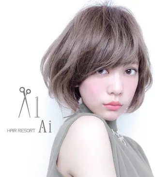 ショート カラー ヘアアレンジ ✨️レディース✨️ EX/遠藤歩未のヘアスタイル