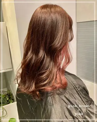 セミロング カラー Utata  literie所属・🌷小野田 睦🌷のヘアスタイル