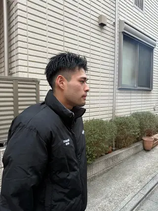 パーマ Men's hair salon First 明大前店【メンズ ヘアサロン ファースト】所属・メンズヘア ニイヌマのヘアスタイル