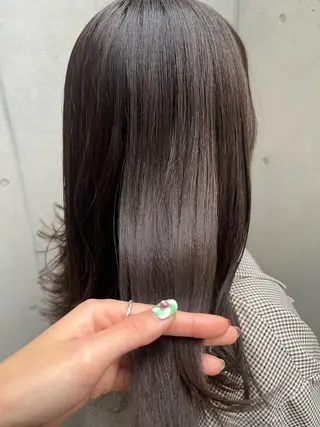 ミディアム カラー ✨透明感カラー✨ 🦖佐々木未来🦕のヘアスタイル