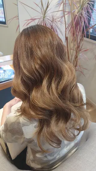 ロング カラー CESLIONS祐天寺所属・田中将平【 サロンマネージャー】のヘアスタイル