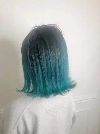 ショート カラー ヘアアレンジ メンズ キッズ 💟Chloe原宿店 🩶ハイトーンのヘアスタイル