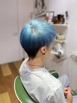 ショート 宮地 崇文のヘアスタイル