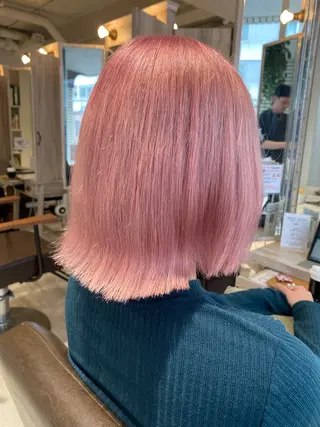 カラー 韓国風／ハイトーン 砂原洋介のヘアスタイル