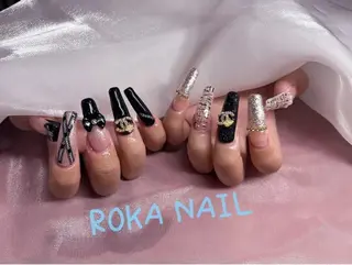 ロング 小方 サトミのネイルデザイン