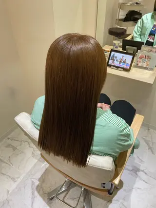 セミロング IA shibuya /山下開世/髪質改善のヘアスタイル