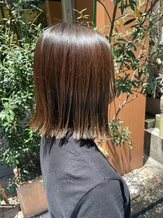 ミディアム カラー ✨カラー支持No.1 🧸ワキ カナコ🧸のヘアスタイル