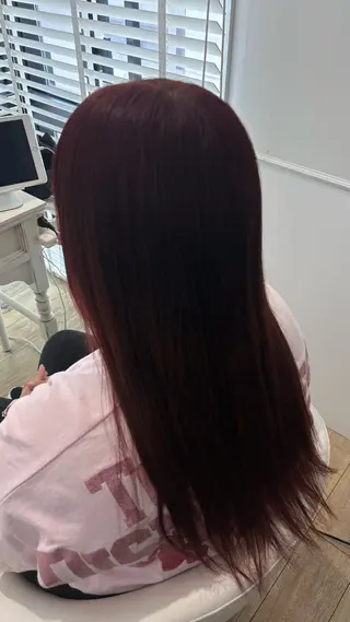 ロング 似合わせ 顔周りYUUGAのヘアスタイル