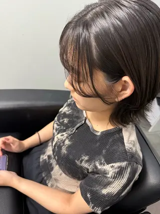 ミディアム 高橋 葵のヘアスタイル