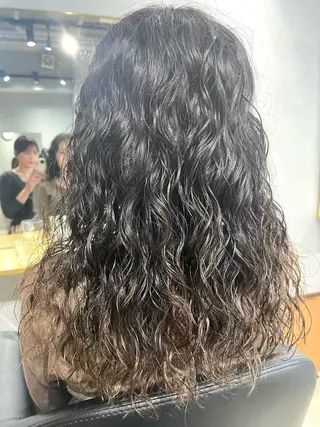 ミディアム パーマ 【arc】 mikiho/パーマのヘアスタイル