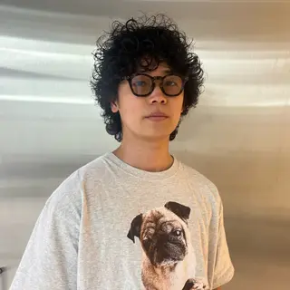 ショート パーマ 池田 充のヘアスタイル