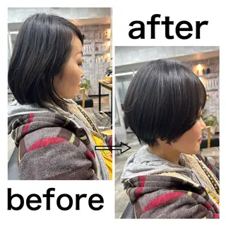 ショート SHANTi 飯塚 ヘアセット/髪質改善のヘアスタイル