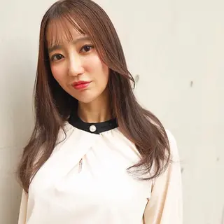 ロング カラー ヘアアレンジ トレンドヘア🩶 艶髪🩶yoshiのヘアスタイル