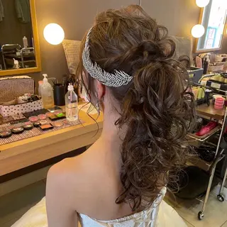 ロング ヘアセットサロン lightupのヘアスタイル
