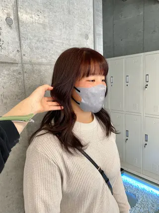 セミロング カラー 🕊️国分寺🕊️ イオ🕊️のヘアスタイル