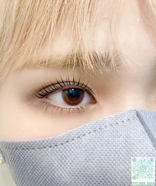 メンズ マツエク・マツパ アイブロウ Attrait Eye☻*Sayaのマツエク・マツパデザイン