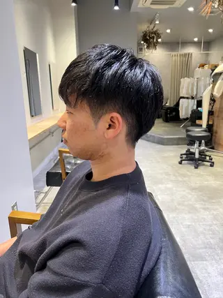 メンズ 🫧三浦 未流/ ボブ/イヤリングのヘアスタイル