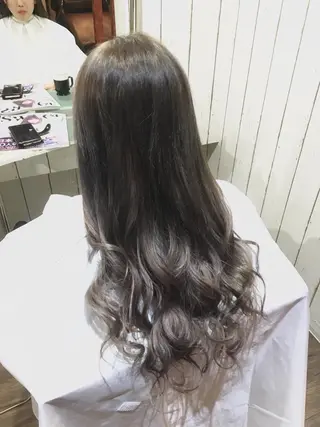 セミロング カラー ヘアアレンジ 👑指名率No.1 👑坂口飛翔のヘアスタイル