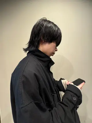 メンズ 青海 サヤのヘアスタイル