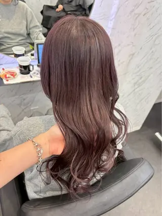 カラー ⋆✦ Leon カット¥1100のヘアスタイル